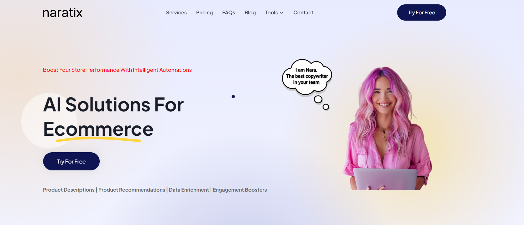 Naratix screenshot