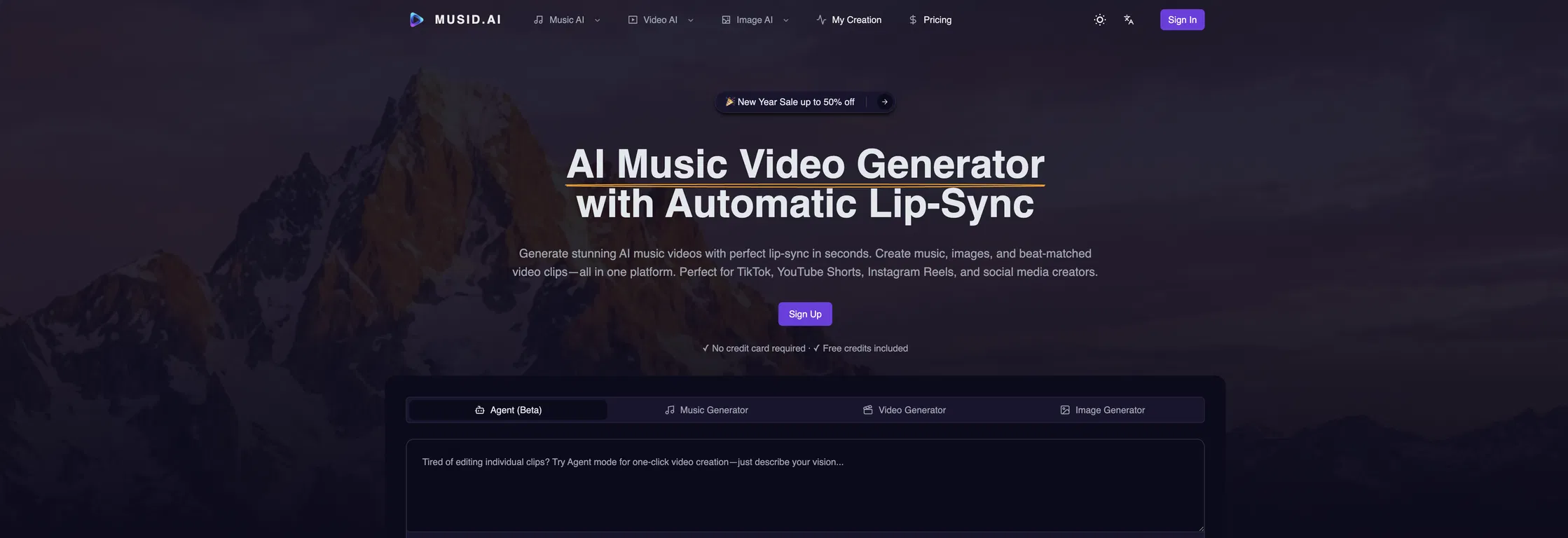 Musid.ai screenshot