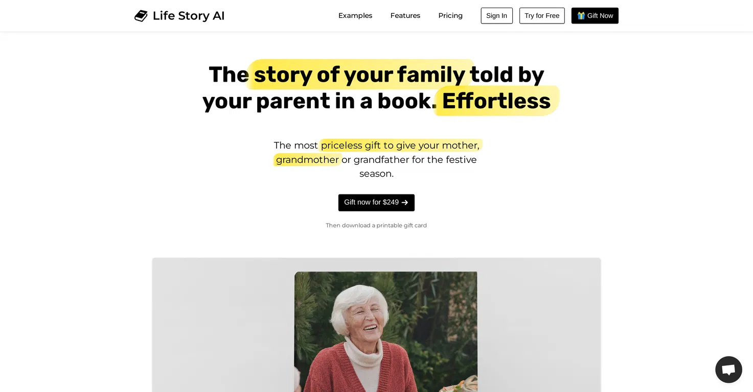 Life Story AI screenshot