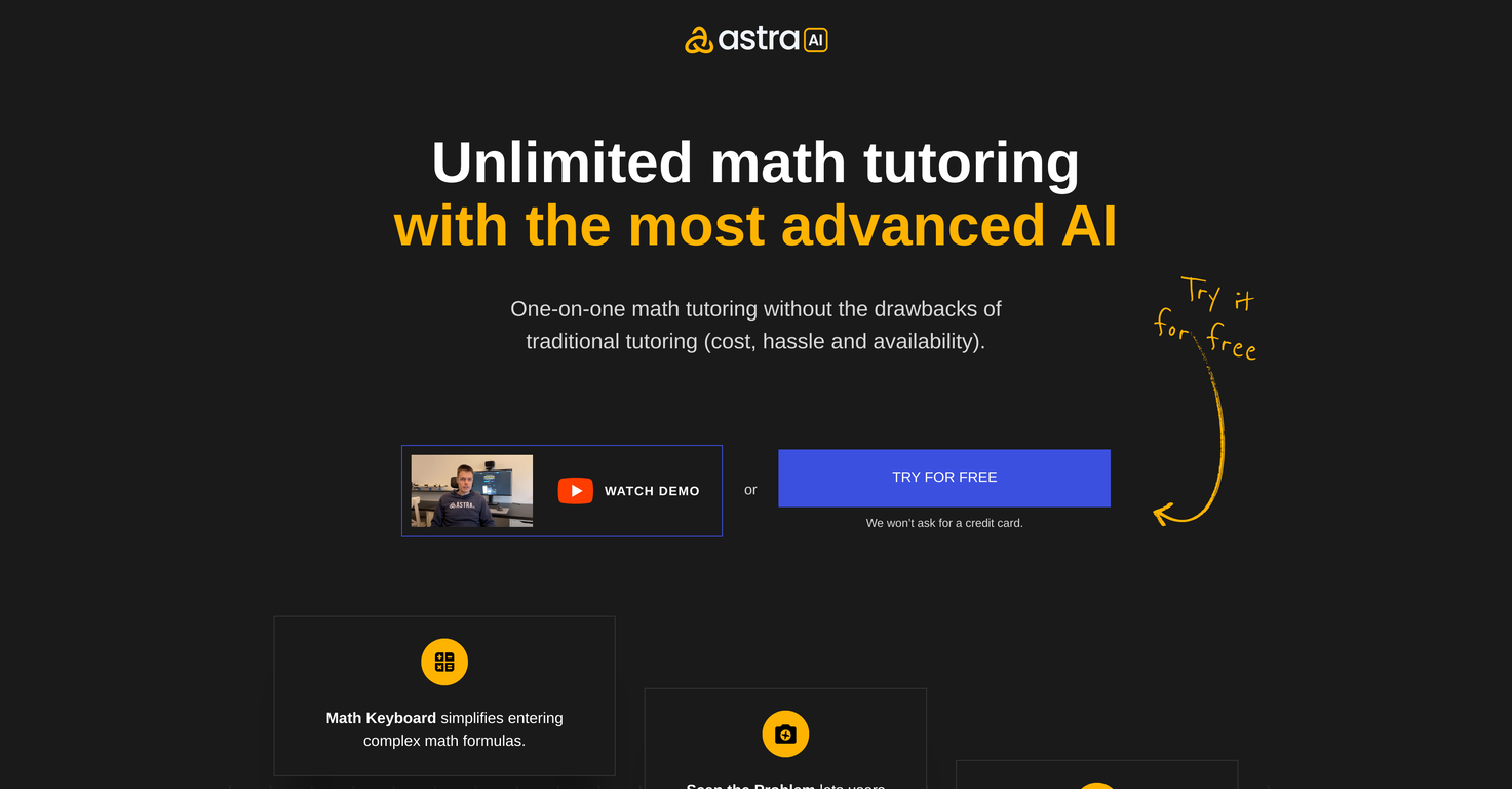 Astra screenshot