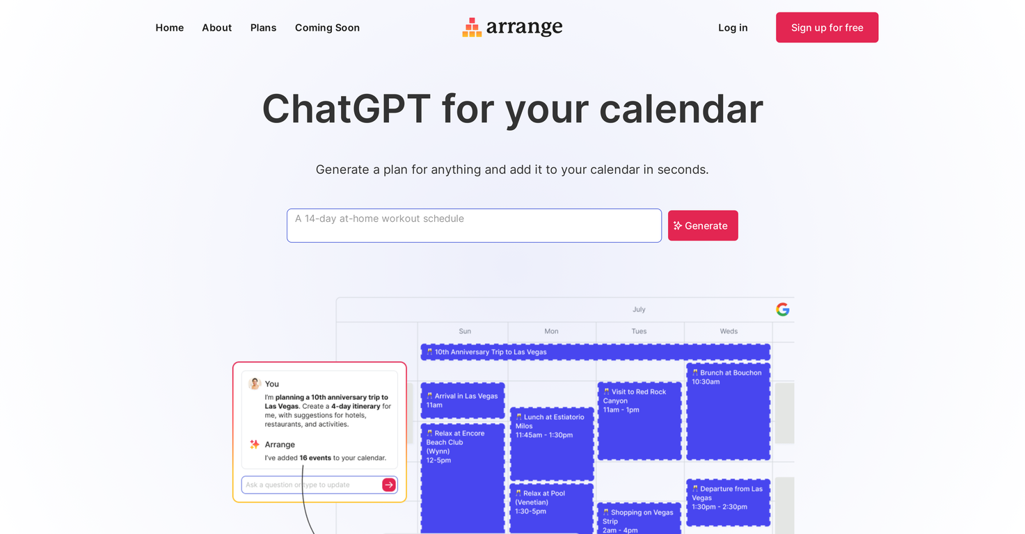 Arrange screenshot
