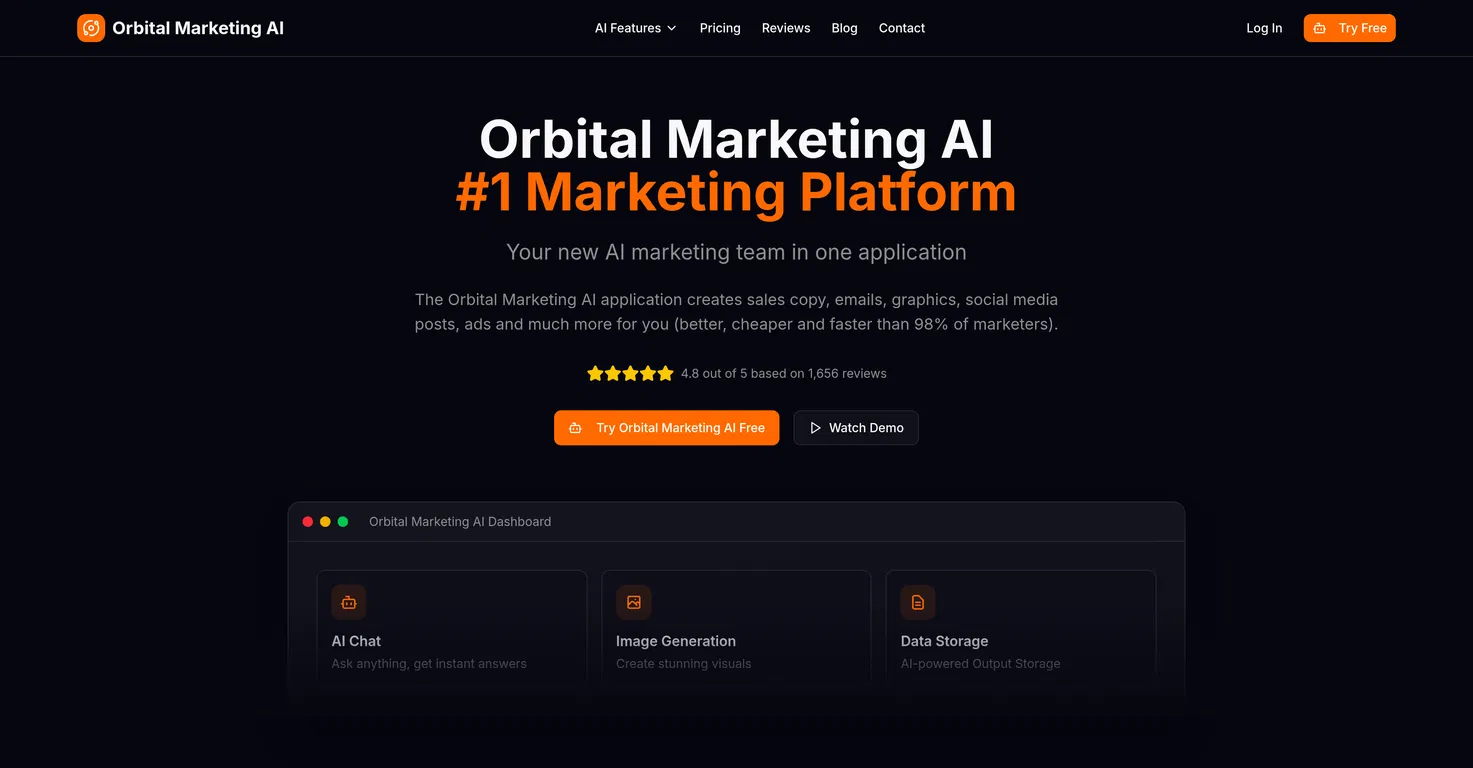 Orbital Marketing AI screenshot