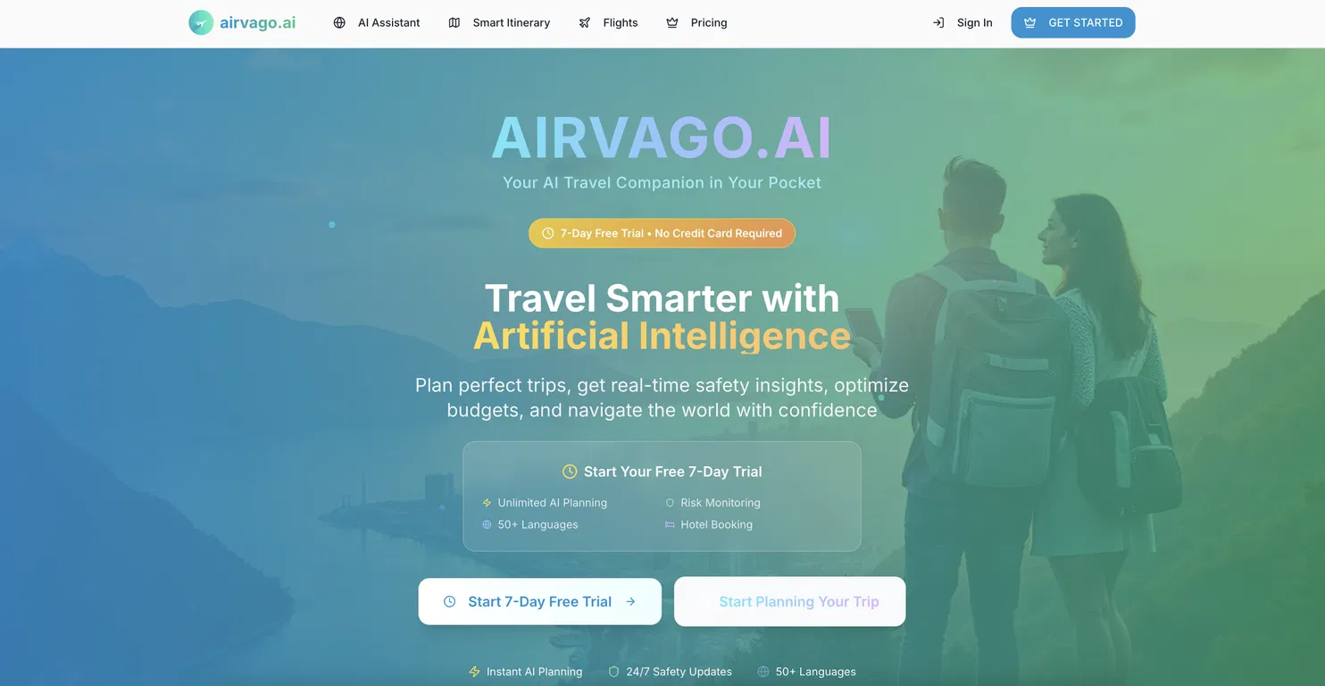 AIRVAGO AI screenshot