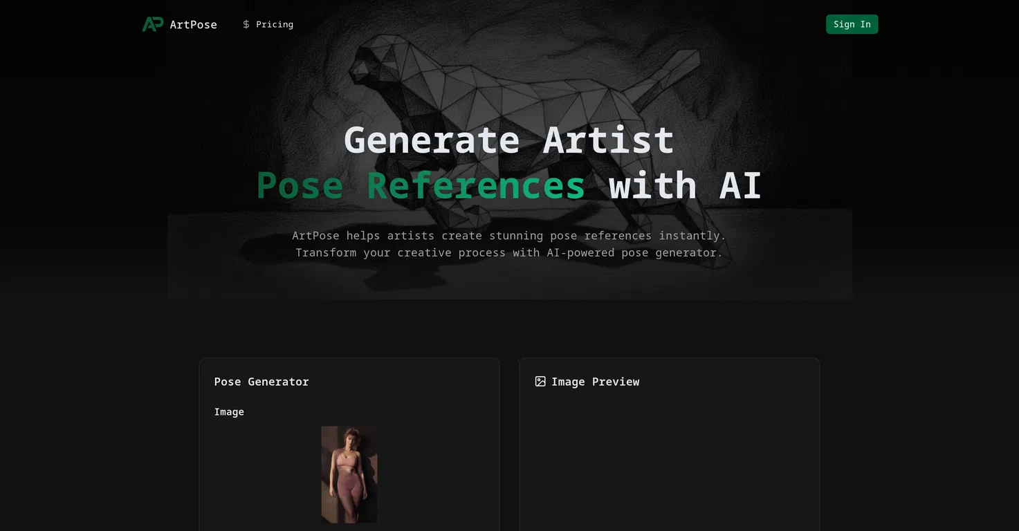 ArtPose screenshot