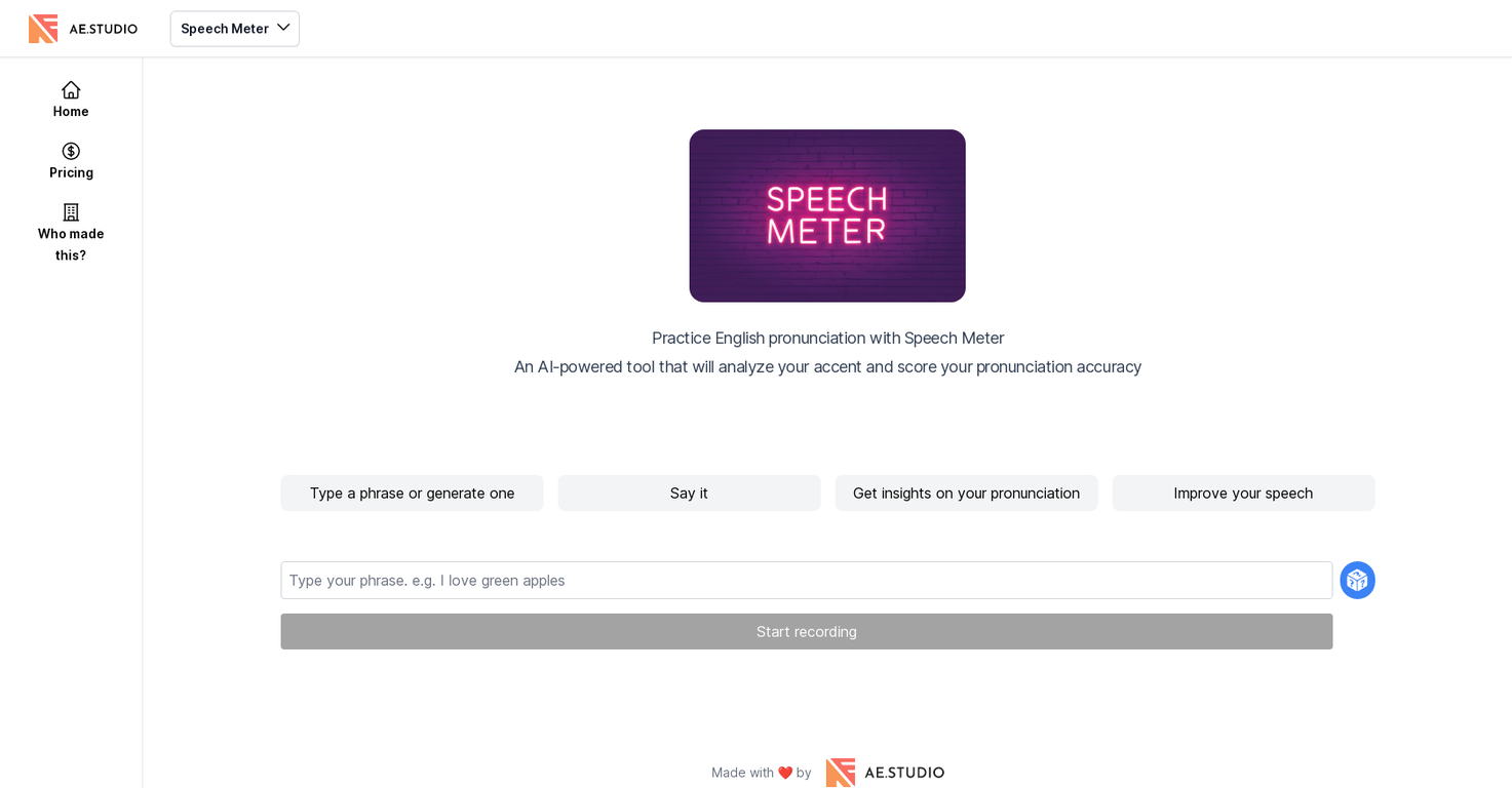 Speech Meter screenshot