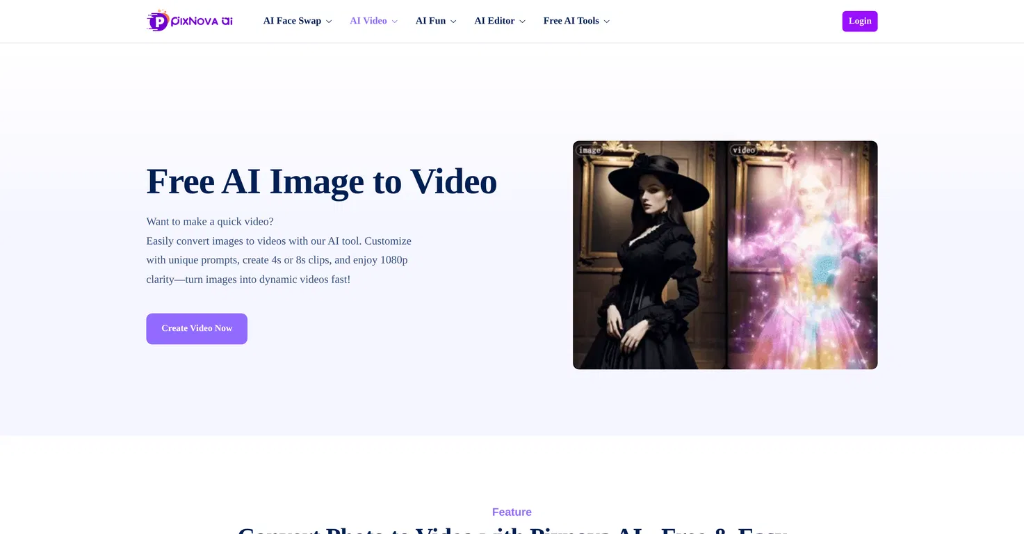 Image to Video by PixNova screenshot