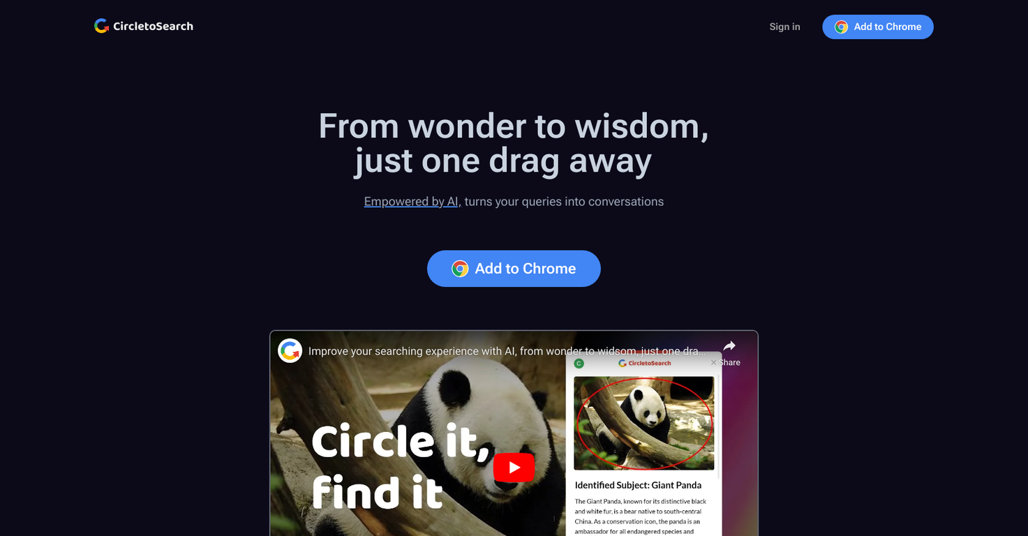 Circle to Search screenshot
