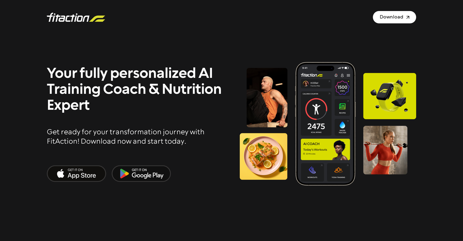 FitAction screenshot