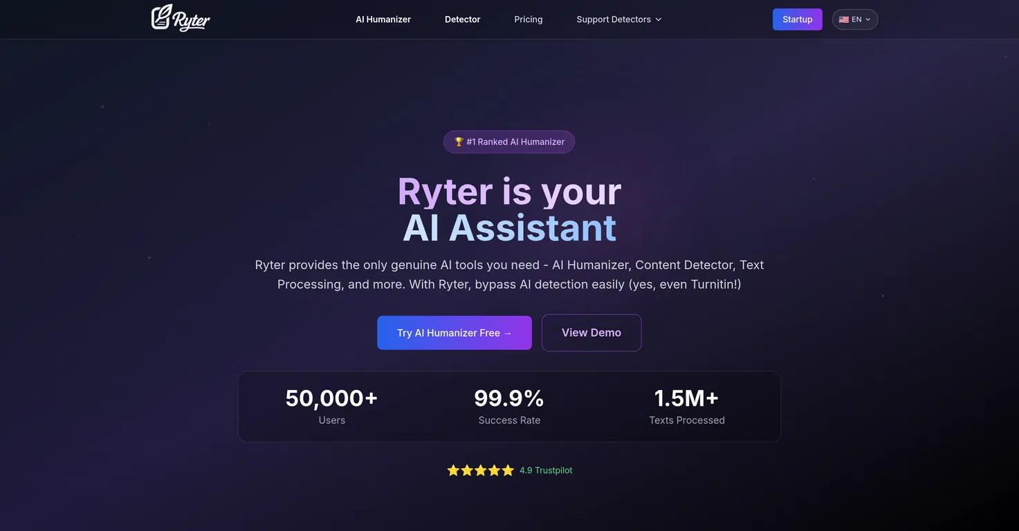 AI Humanizer by Ryter screenshot