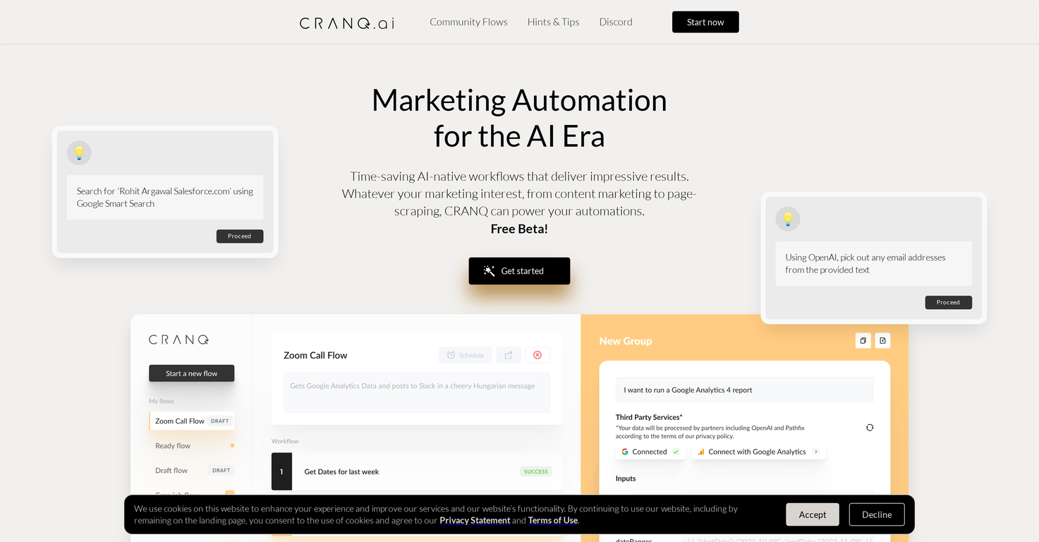 CRANQ screenshot