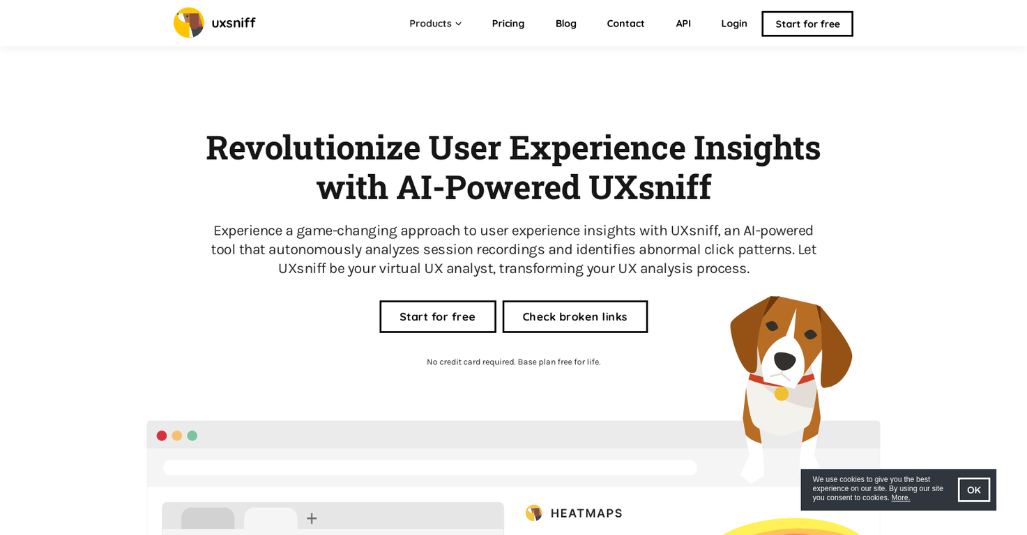 UXSniff screenshot
