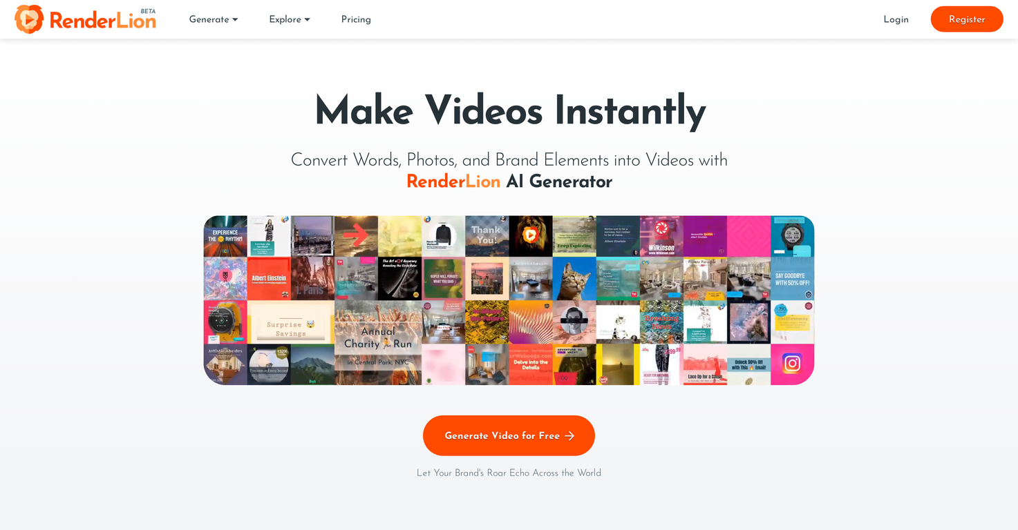RenderLion screenshot