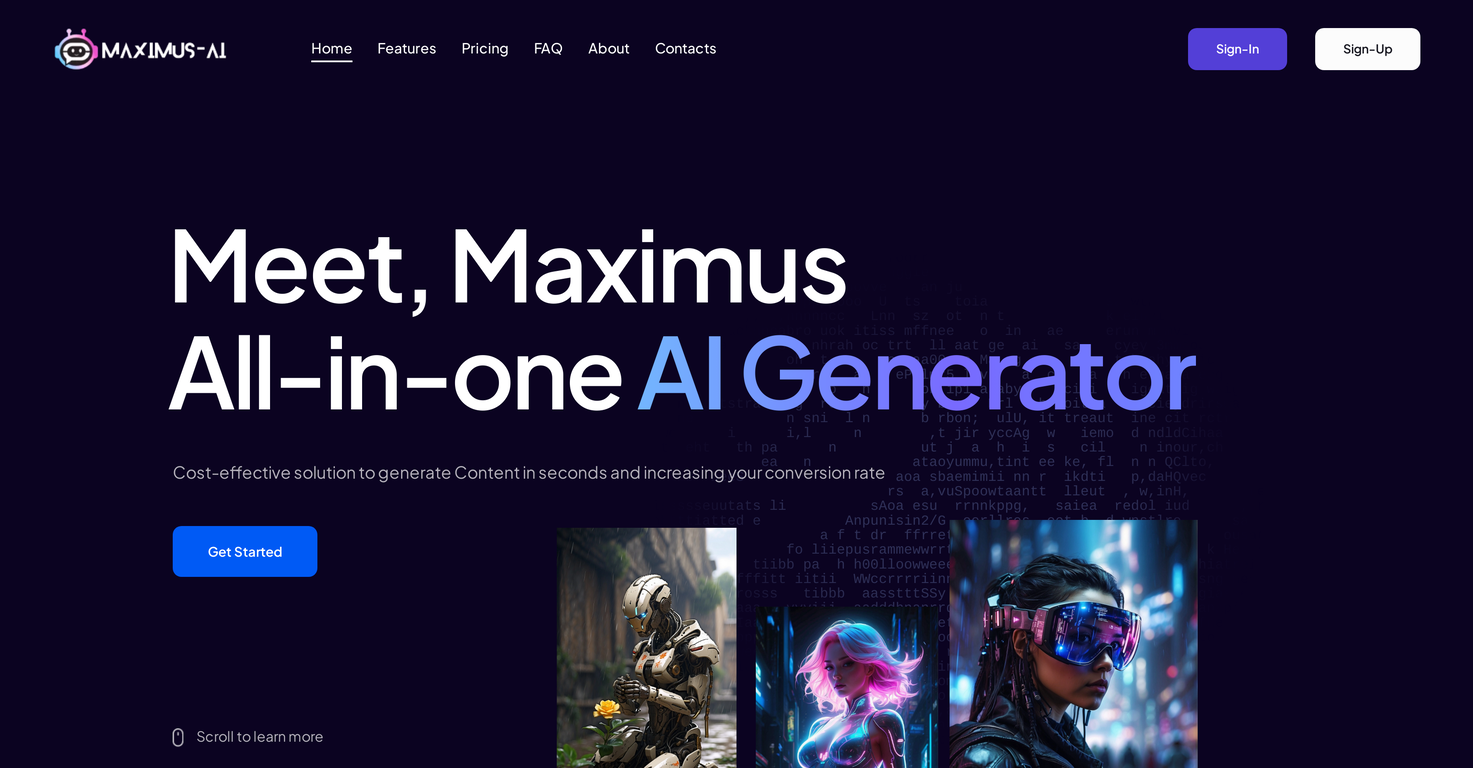 Maximus-AI screenshot