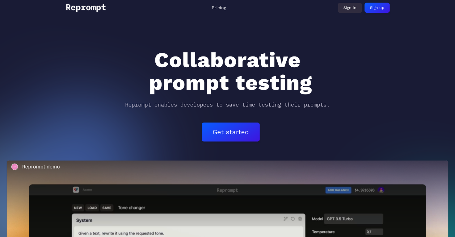 Reprompt screenshot