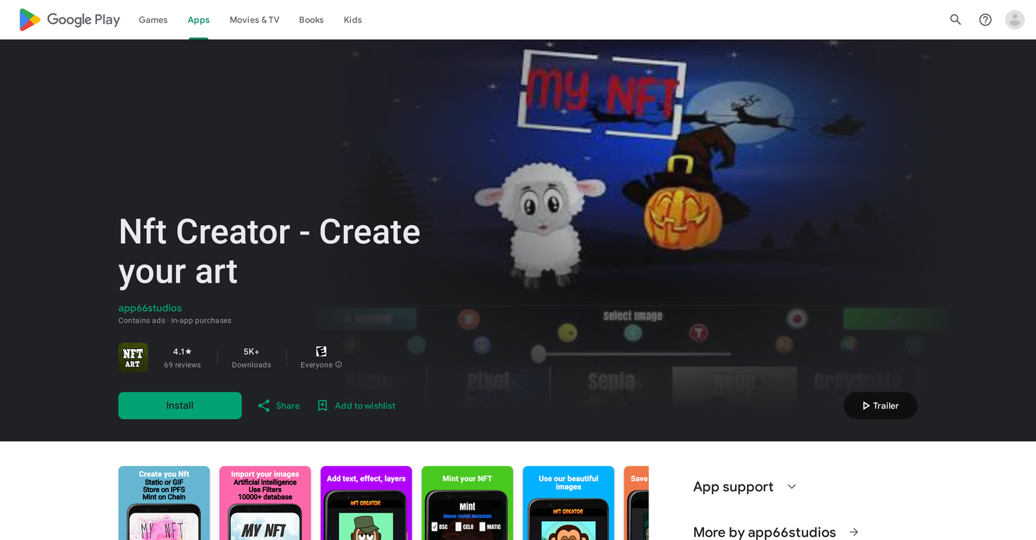 NFT Creator - Create Your Art screenshot