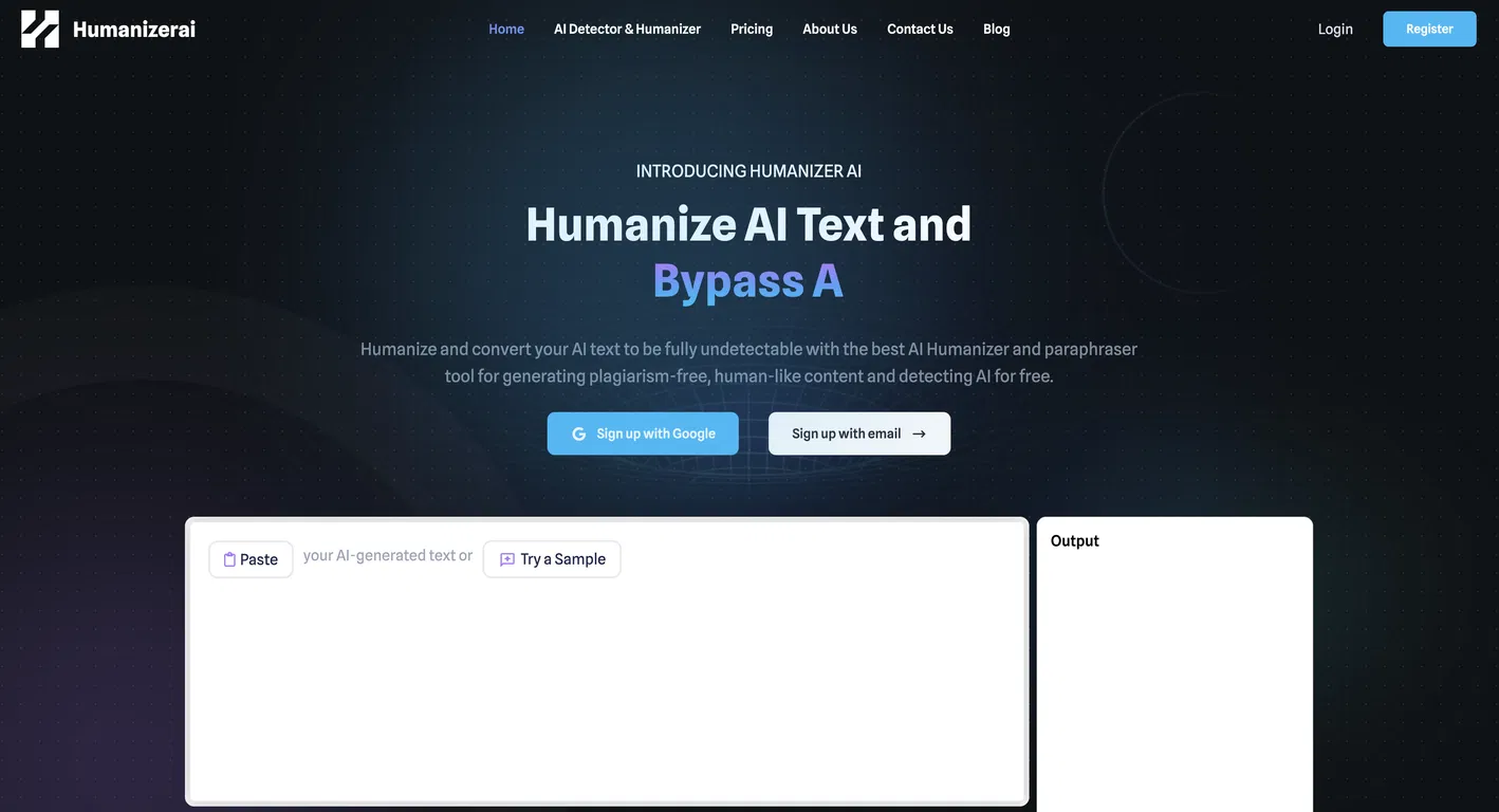 Humanizer AI screenshot