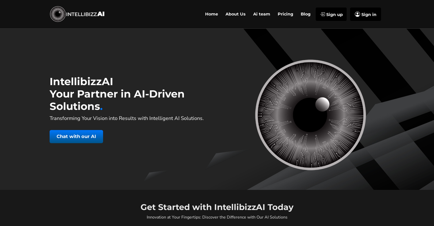 IntellibizzAI screenshot