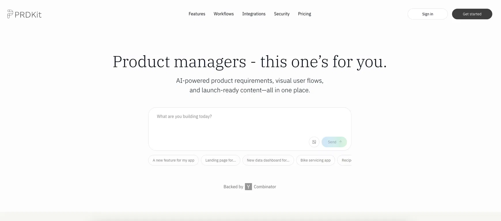 PRDKit screenshot