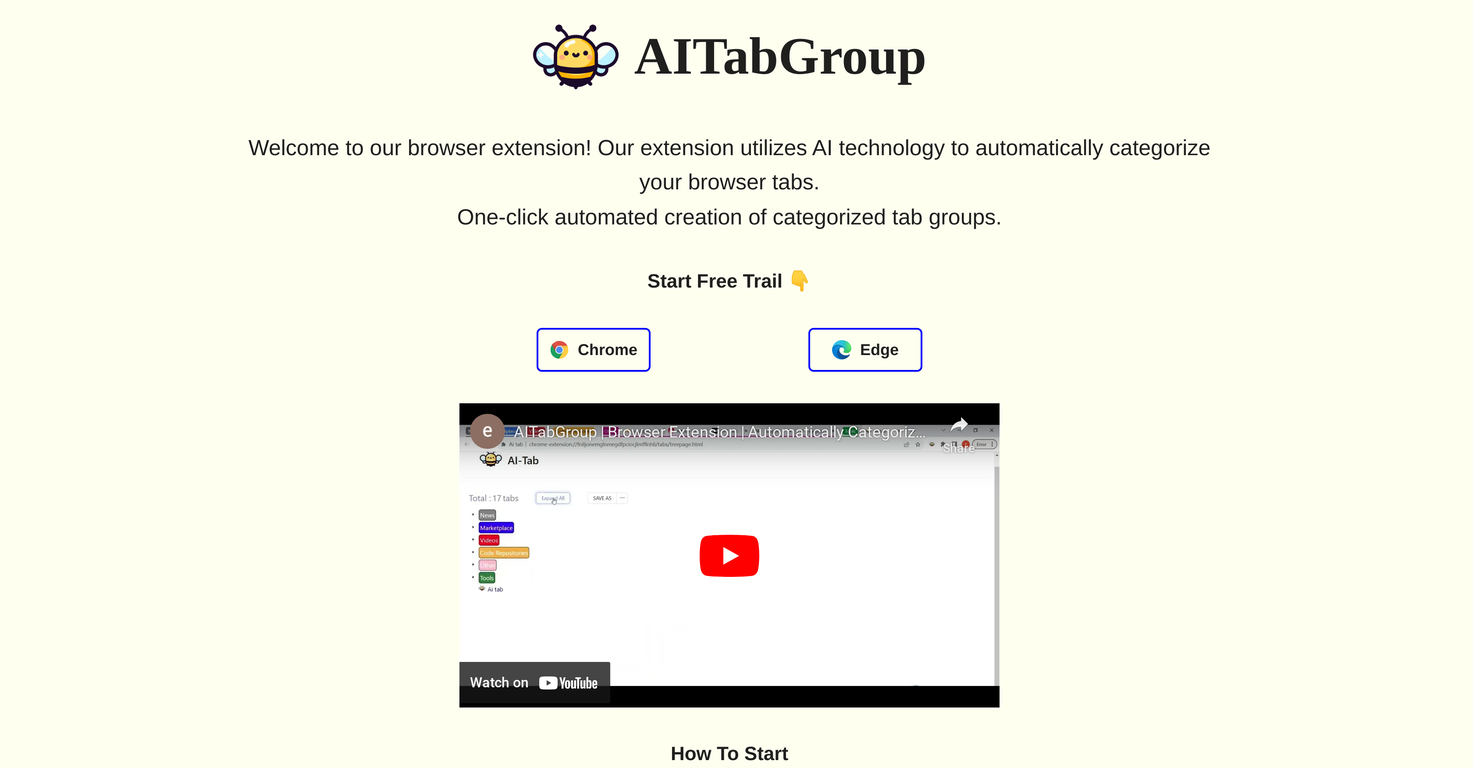 AI Tab Group screenshot