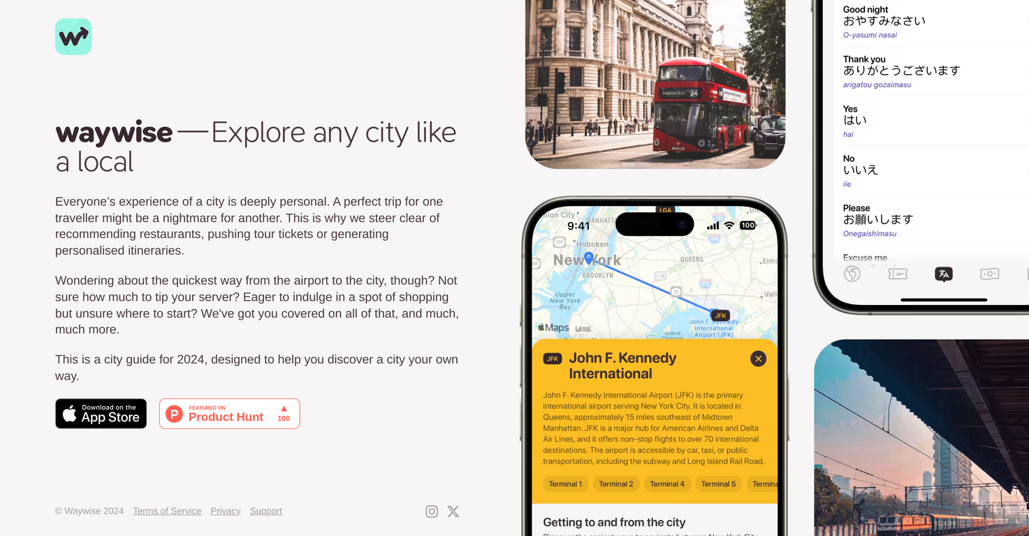 Waywise screenshot