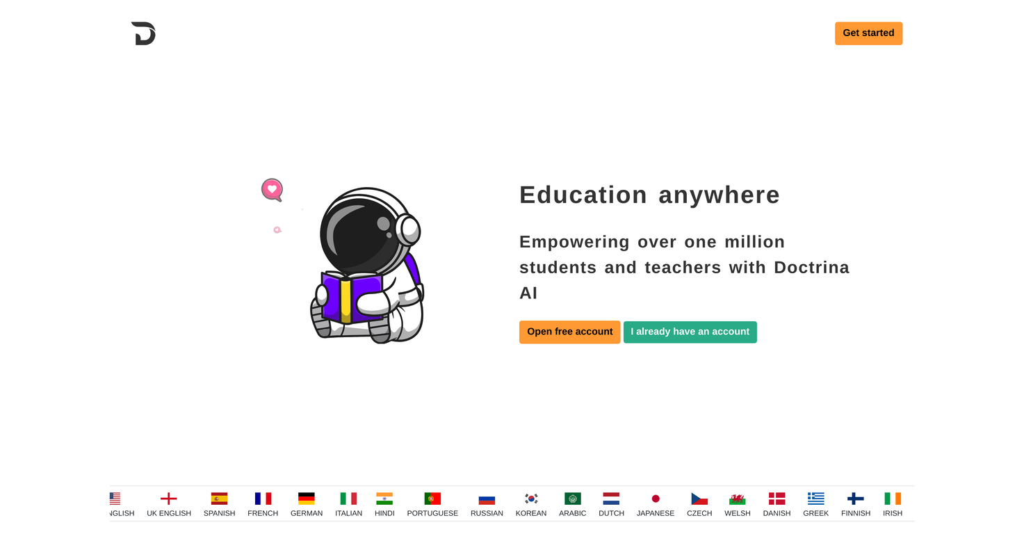 Doctrina | AI Education Suite screenshot