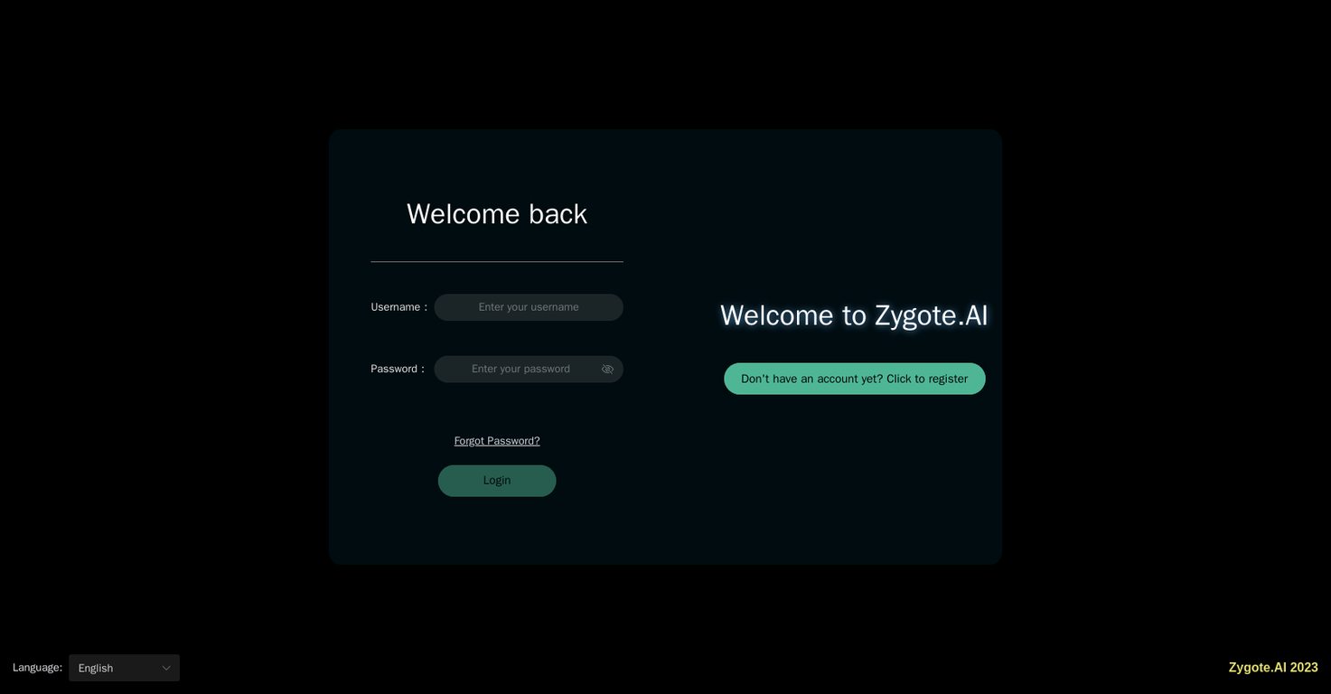 ZygoteAI screenshot