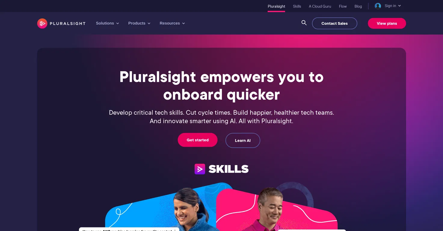 Pluralsight screenshot