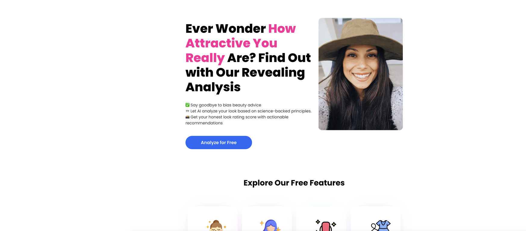 Attractiveness Score screenshot