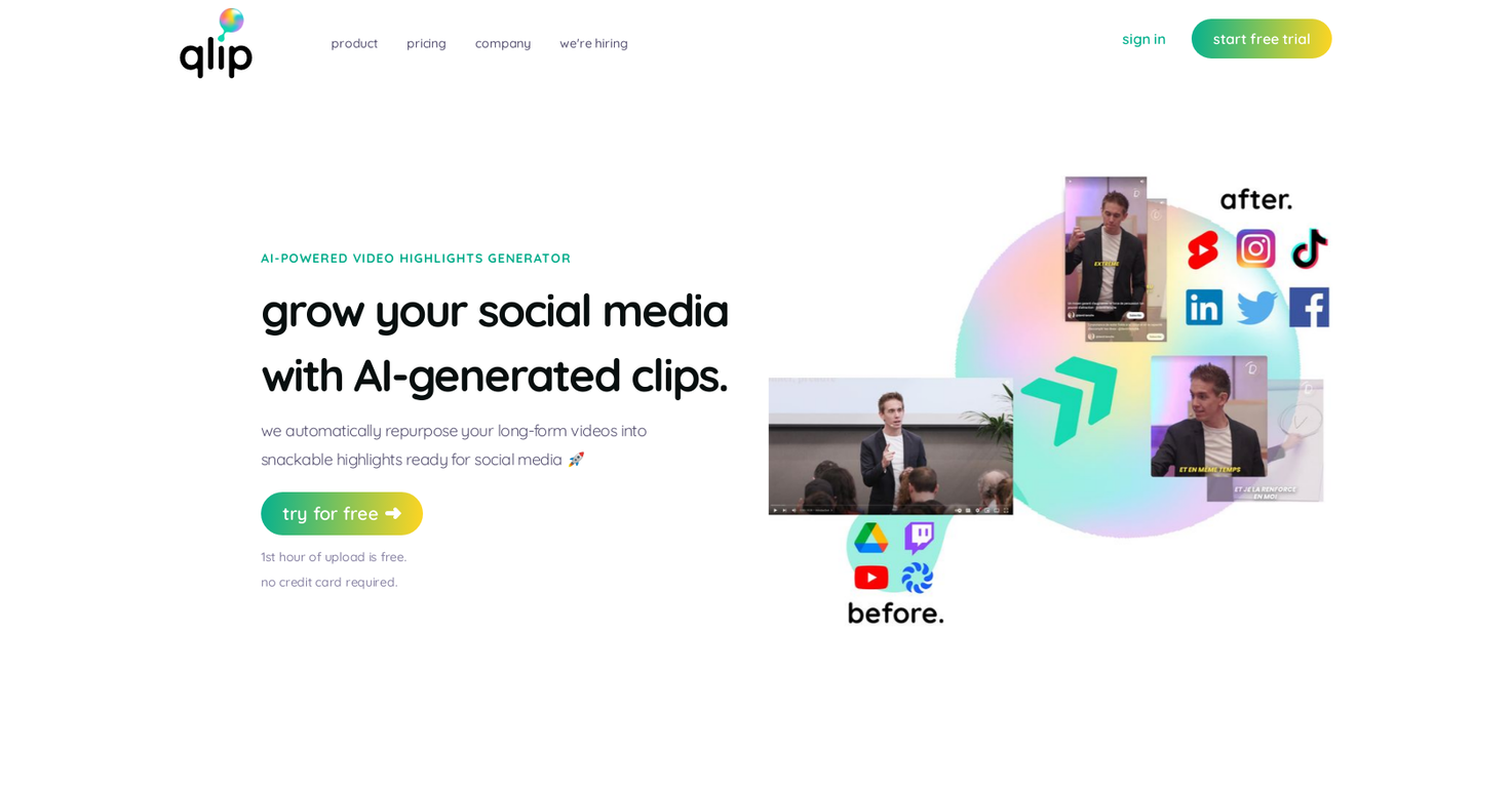 Qlip screenshot