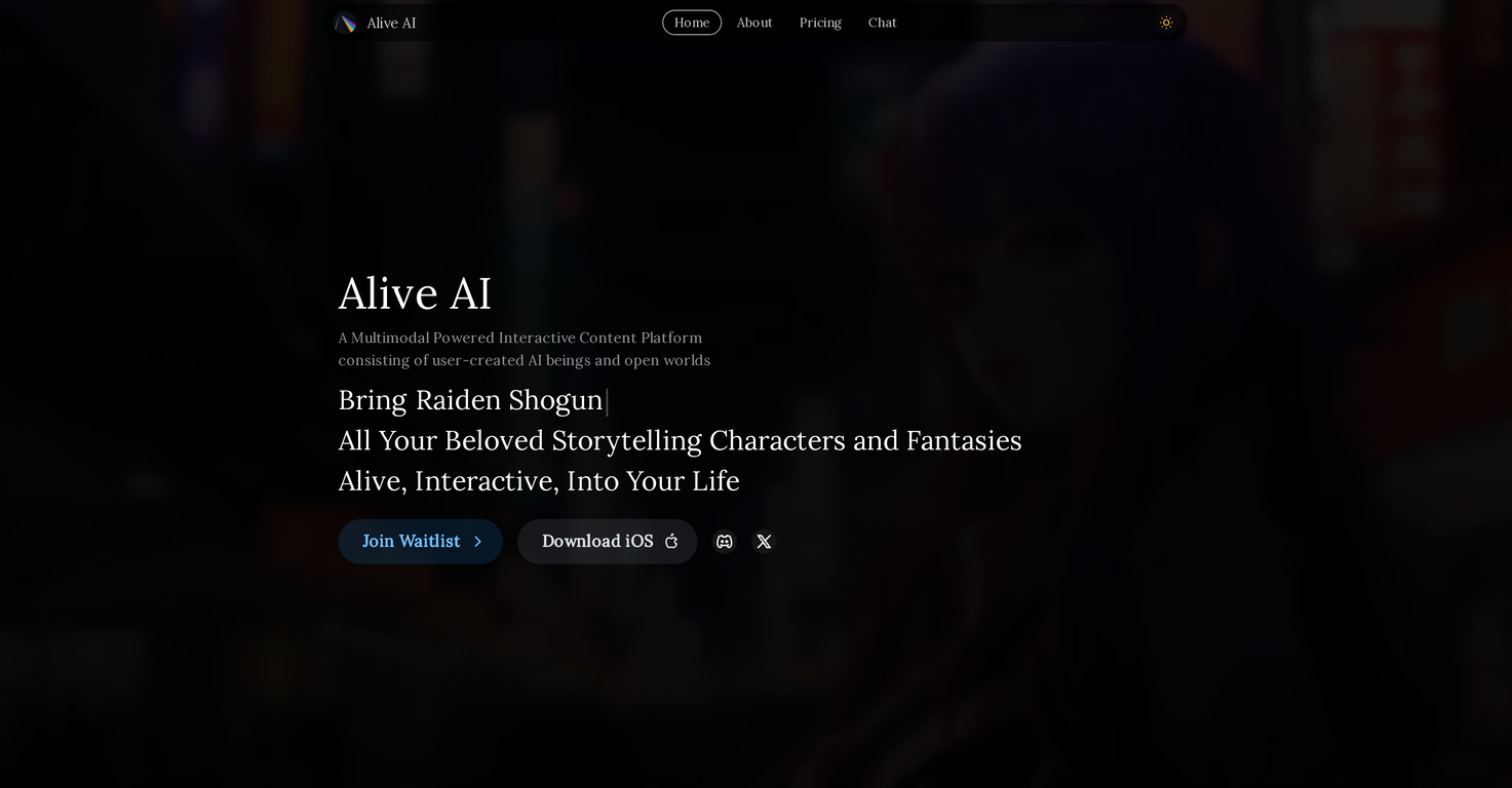 Alive AI screenshot