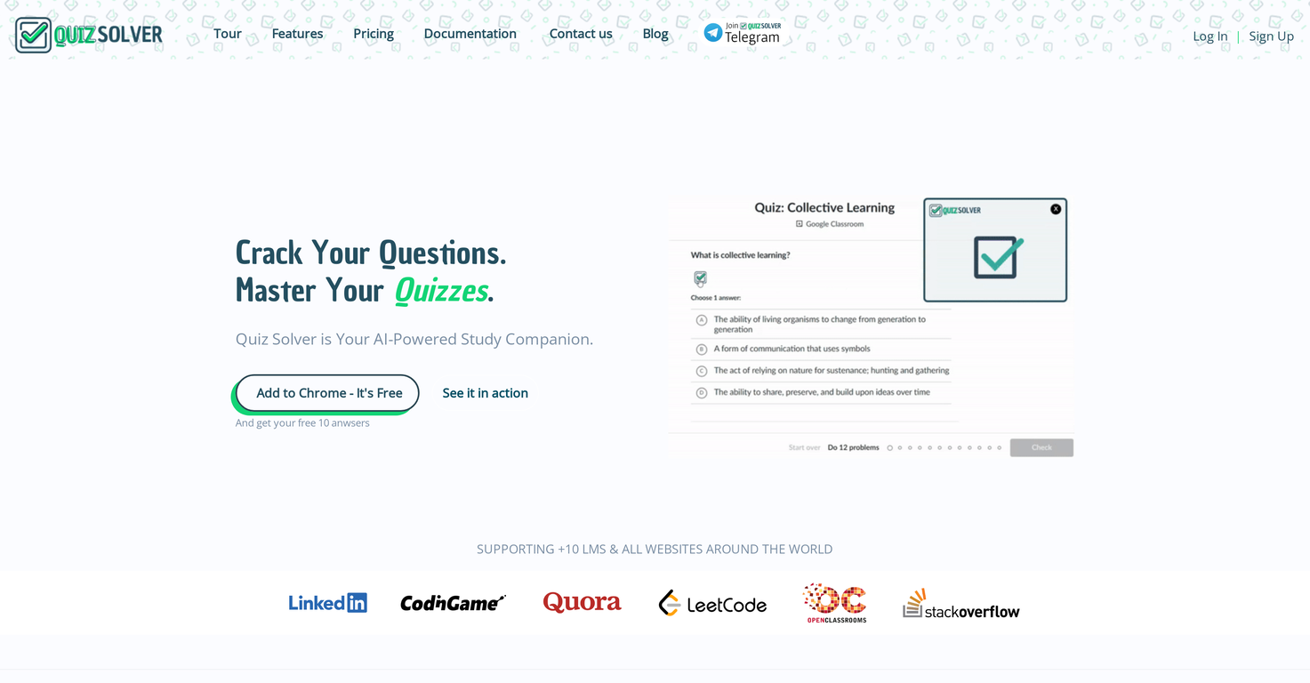 QuizSolver screenshot