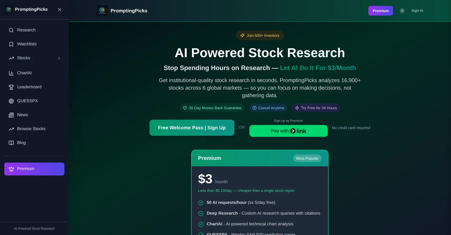 PromptingPicks screenshot