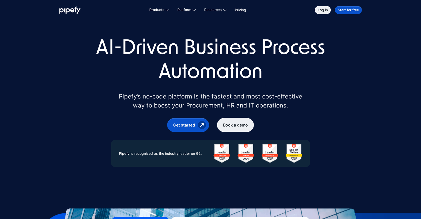 Pipefy screenshot