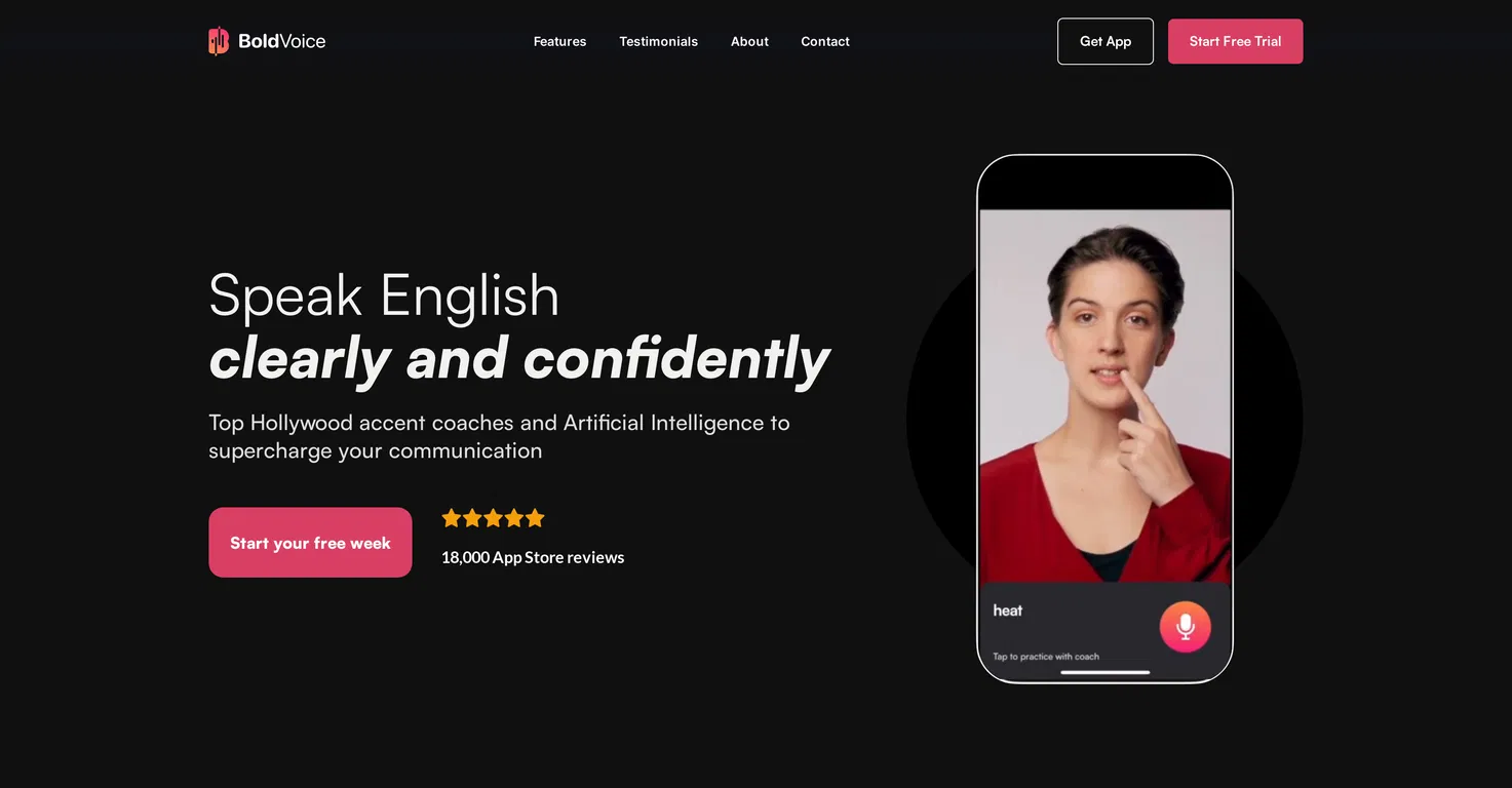 BoldVoice screenshot