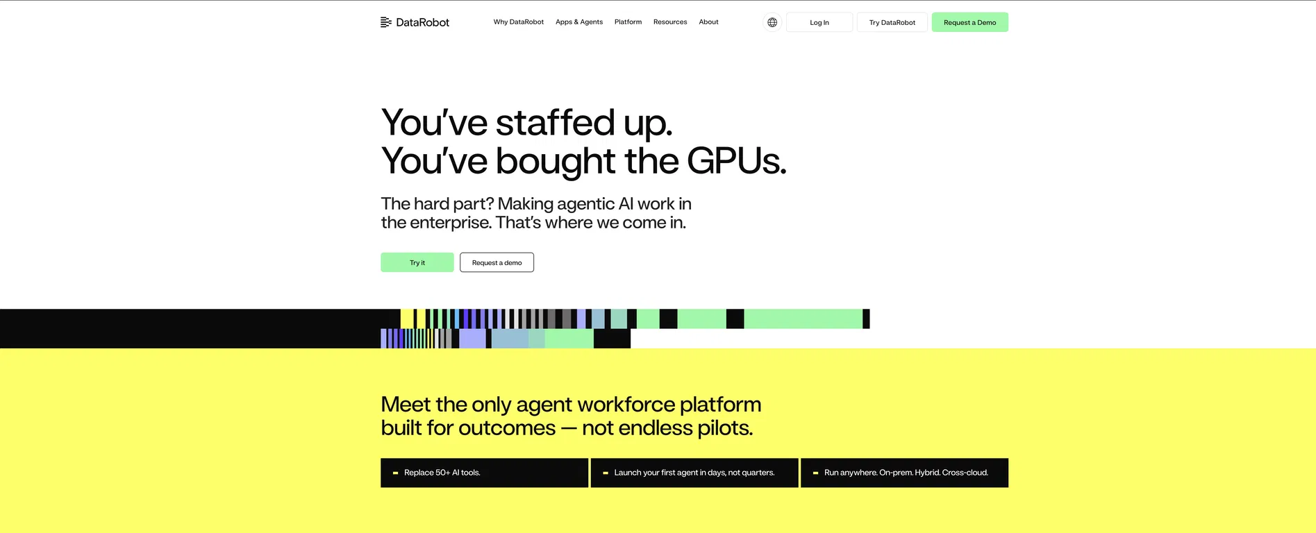 DataRobot screenshot