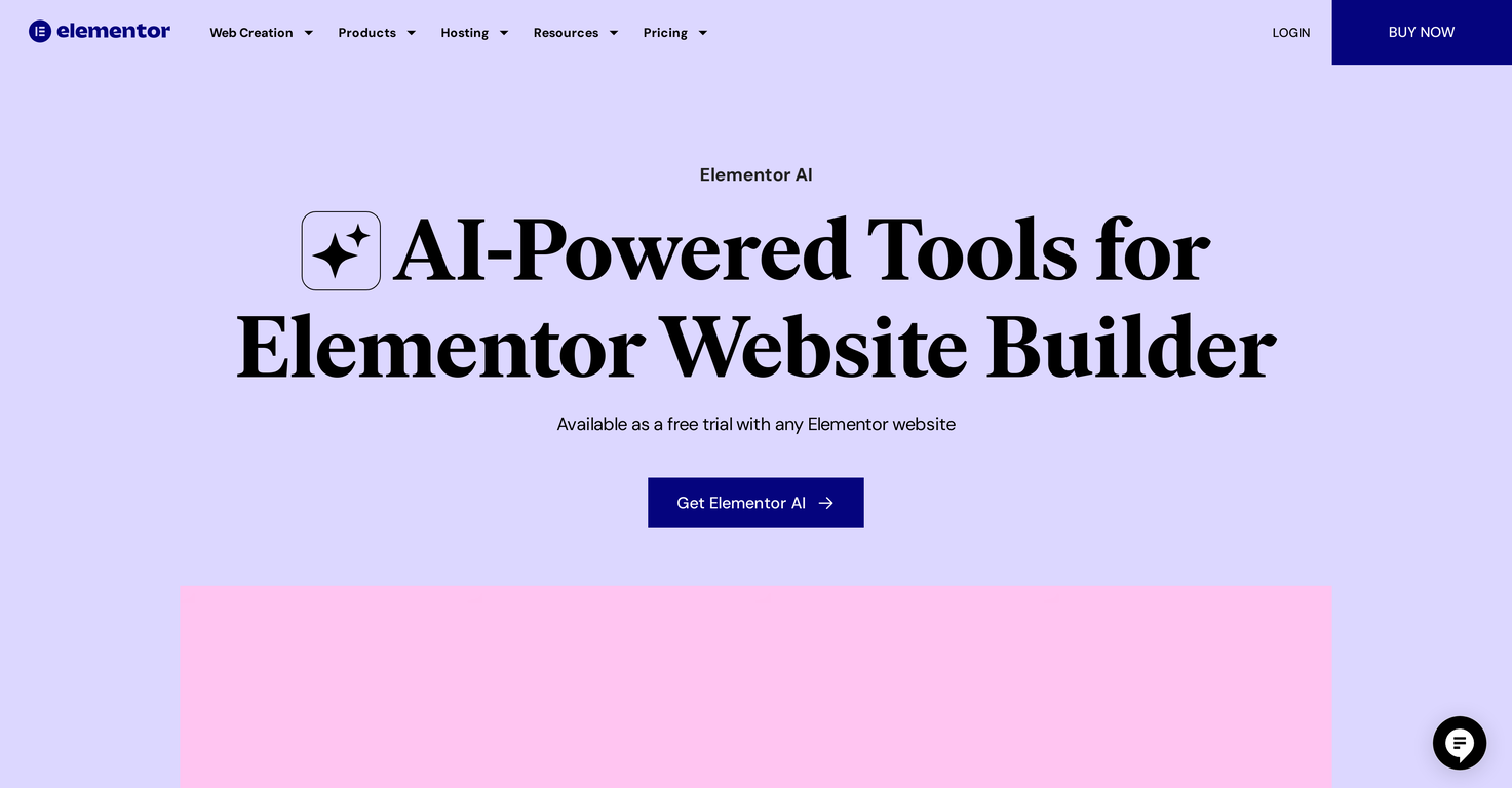 Elementor AI screenshot