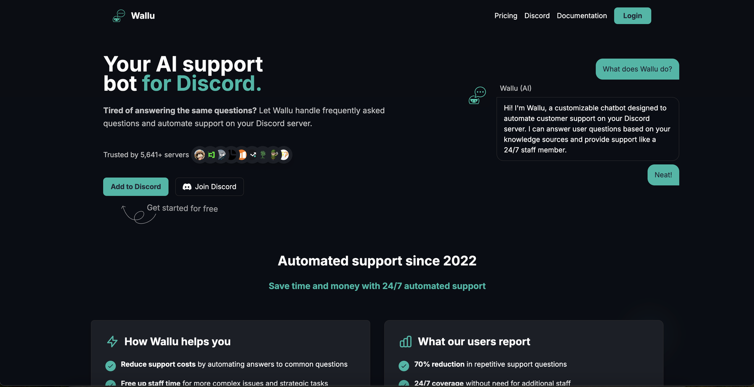 Wallu screenshot