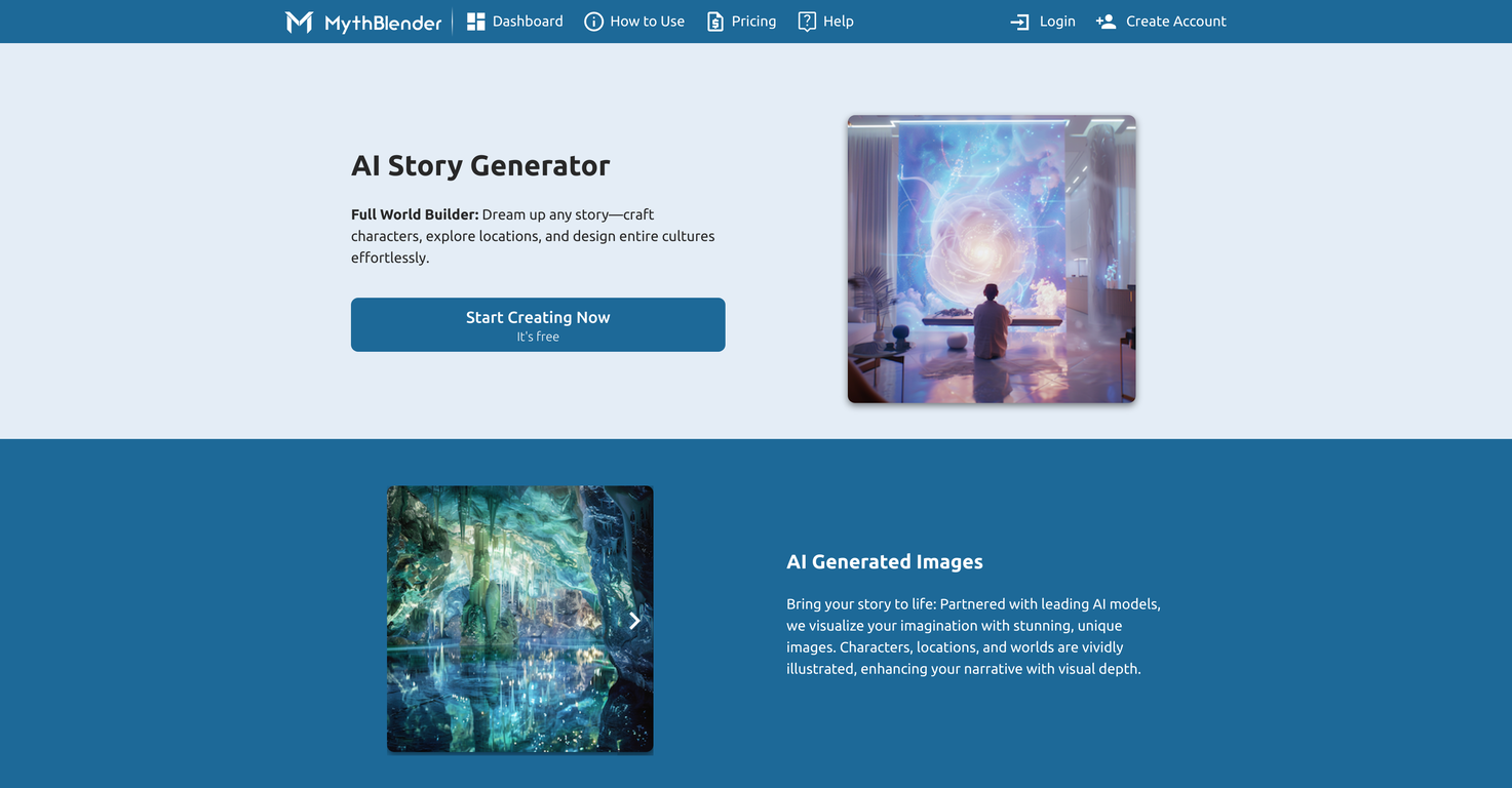MythBlender screenshot