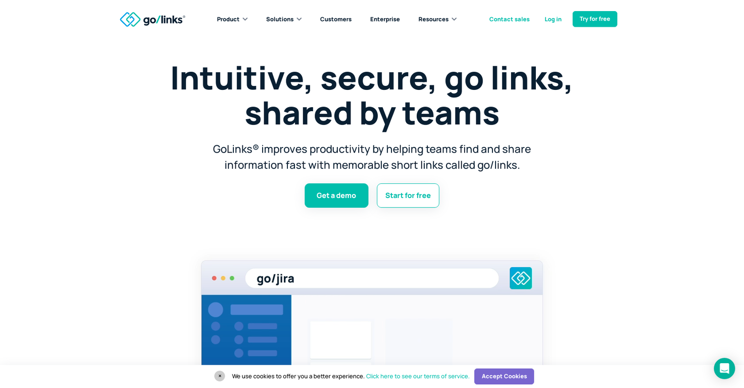 GoLinks screenshot