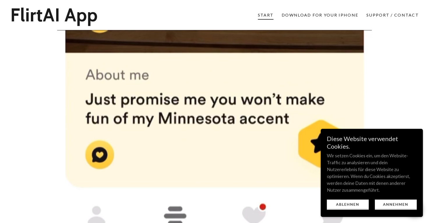 FlirtAI screenshot