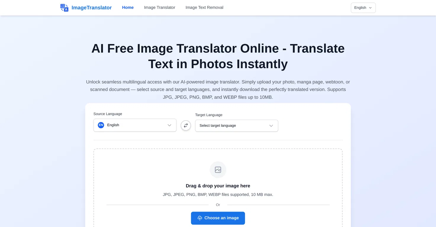 ImageTranslator screenshot