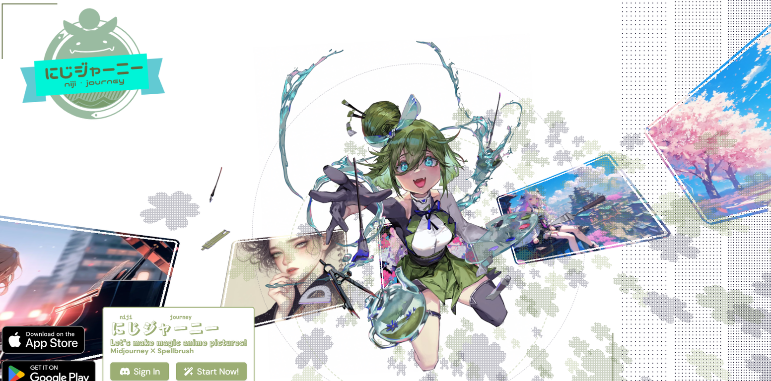 Nijijourney screenshot