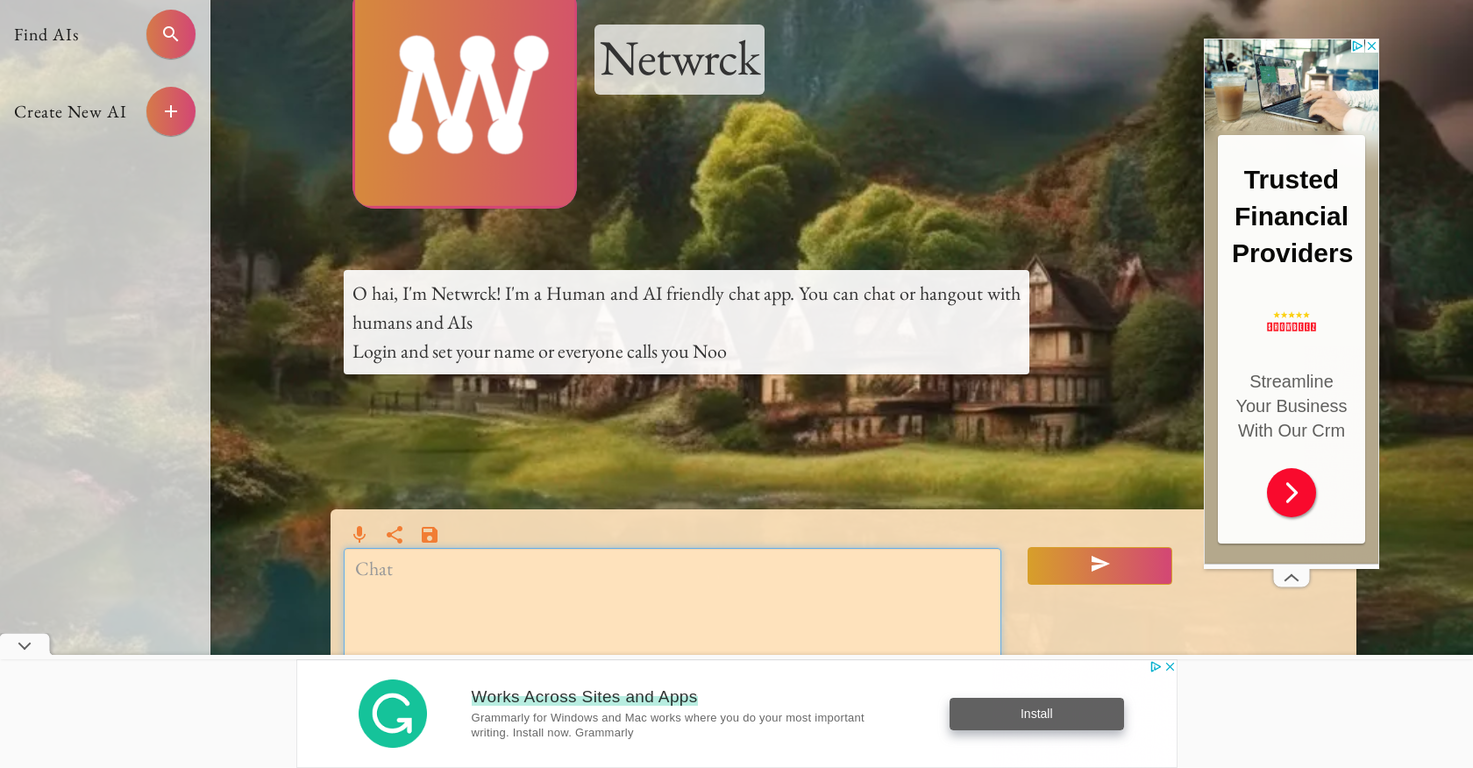 Netwrck screenshot