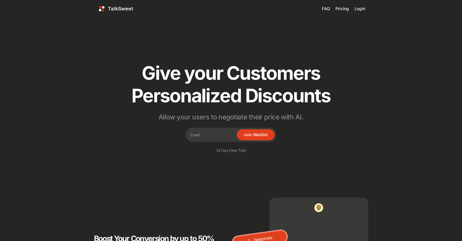 TalkSweet screenshot