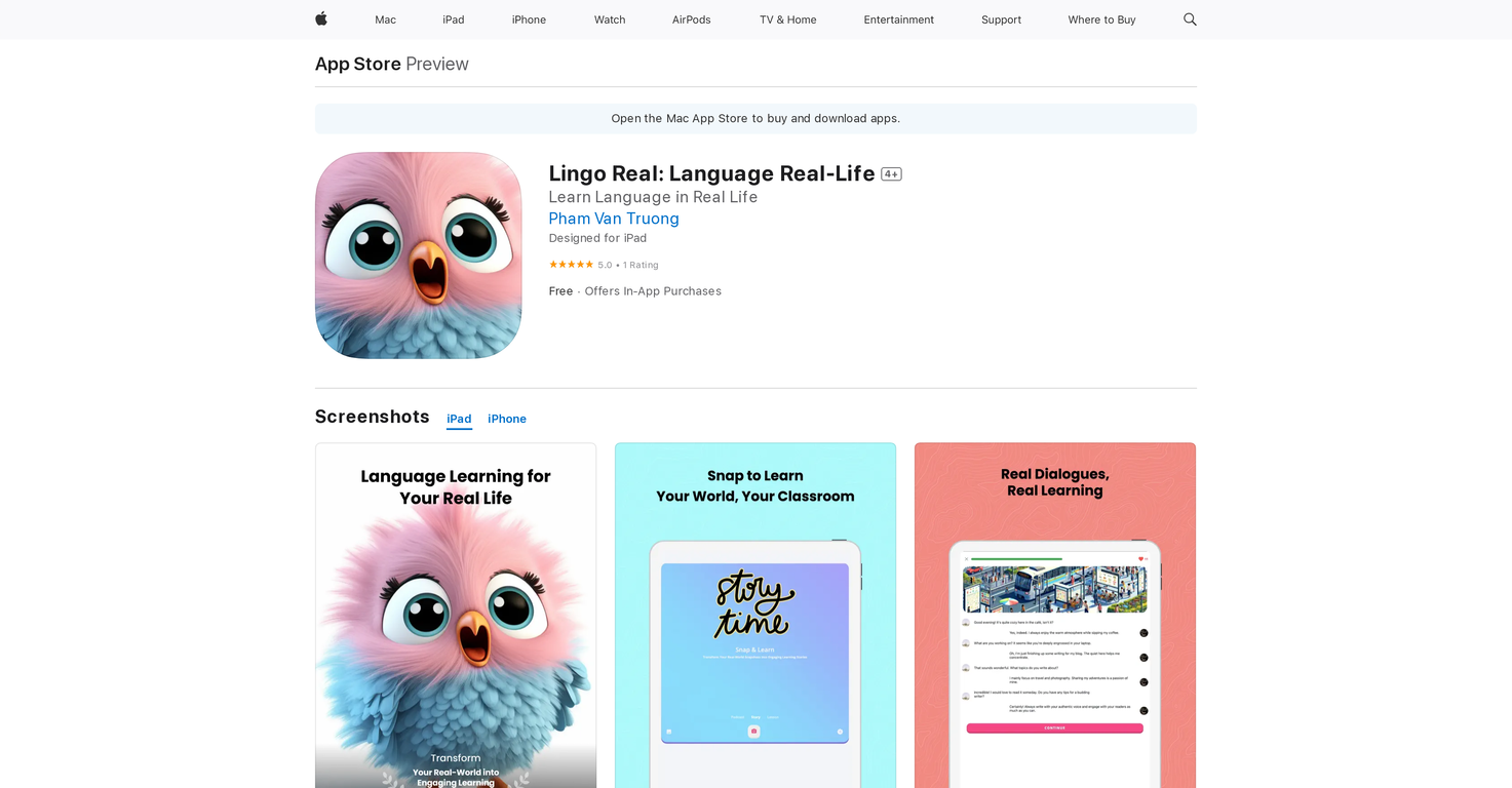Lingo Real screenshot
