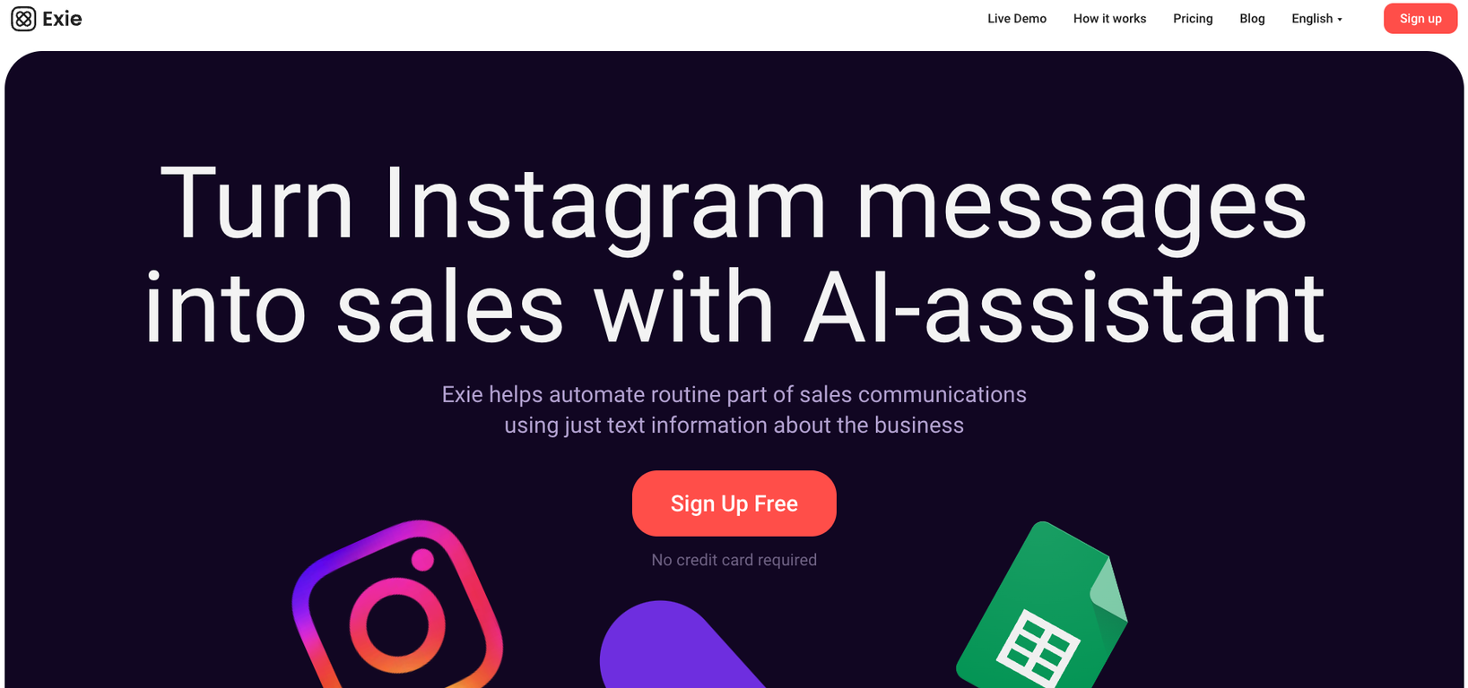 Exie screenshot
