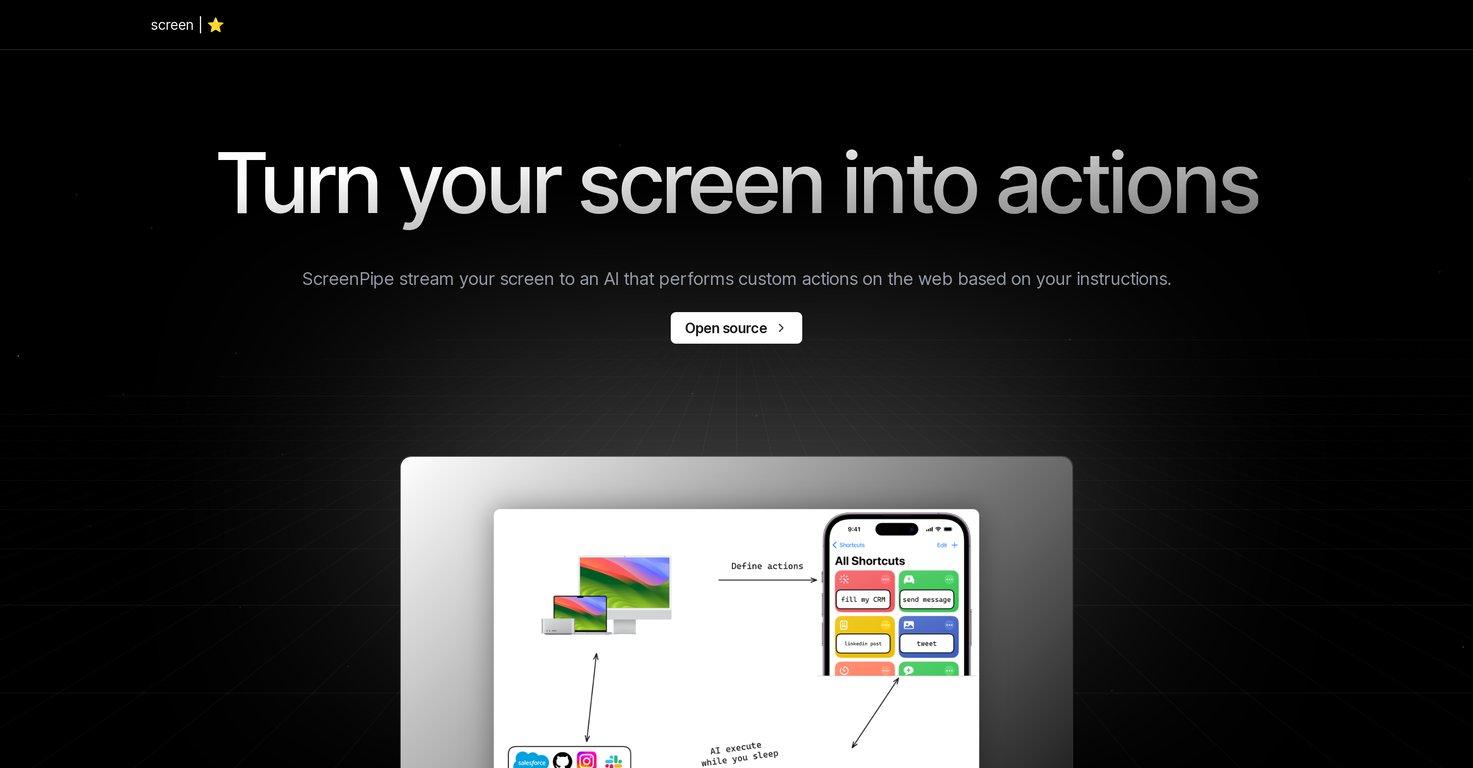 ScreenPipe screenshot