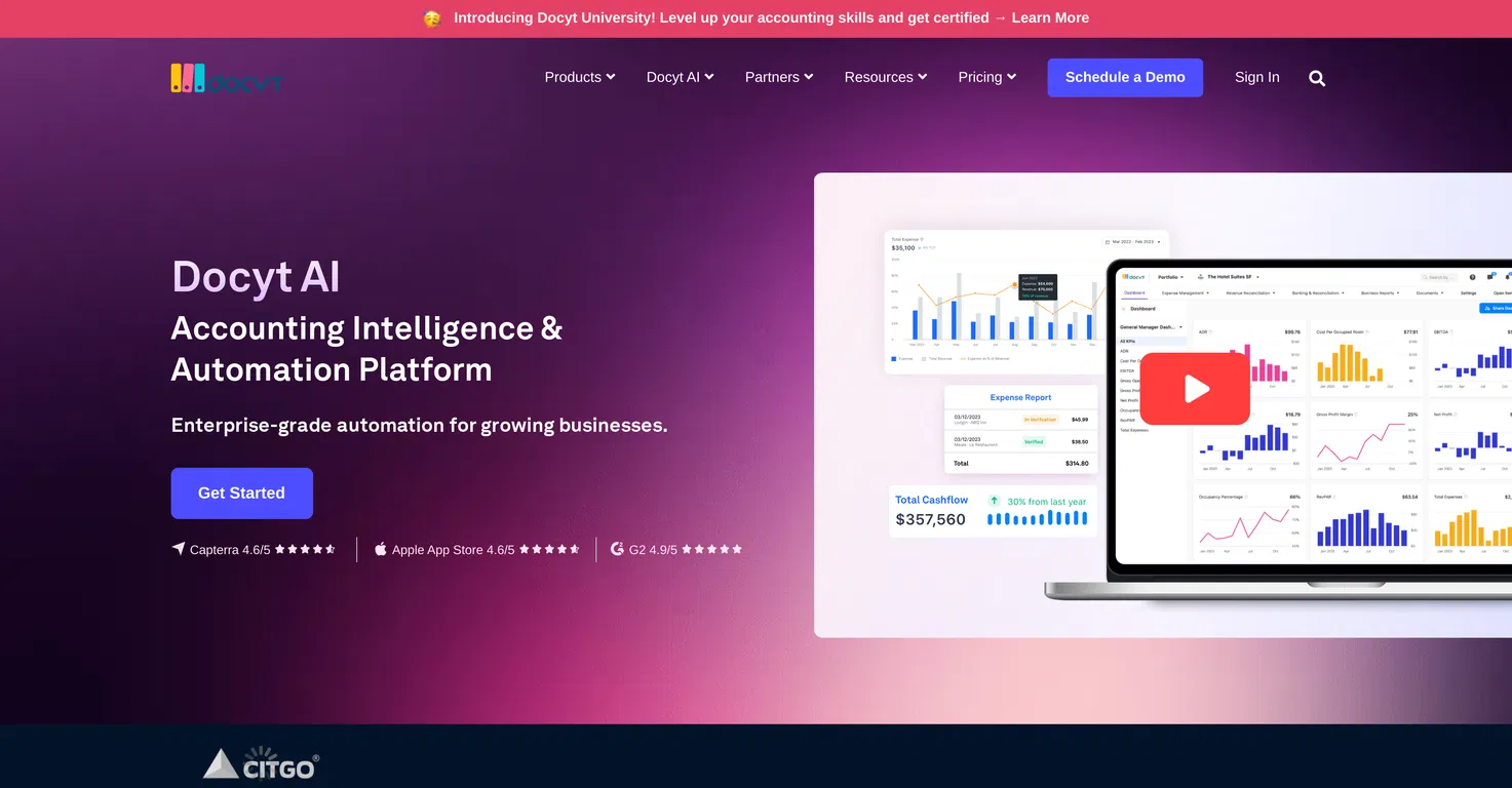 Docyt screenshot