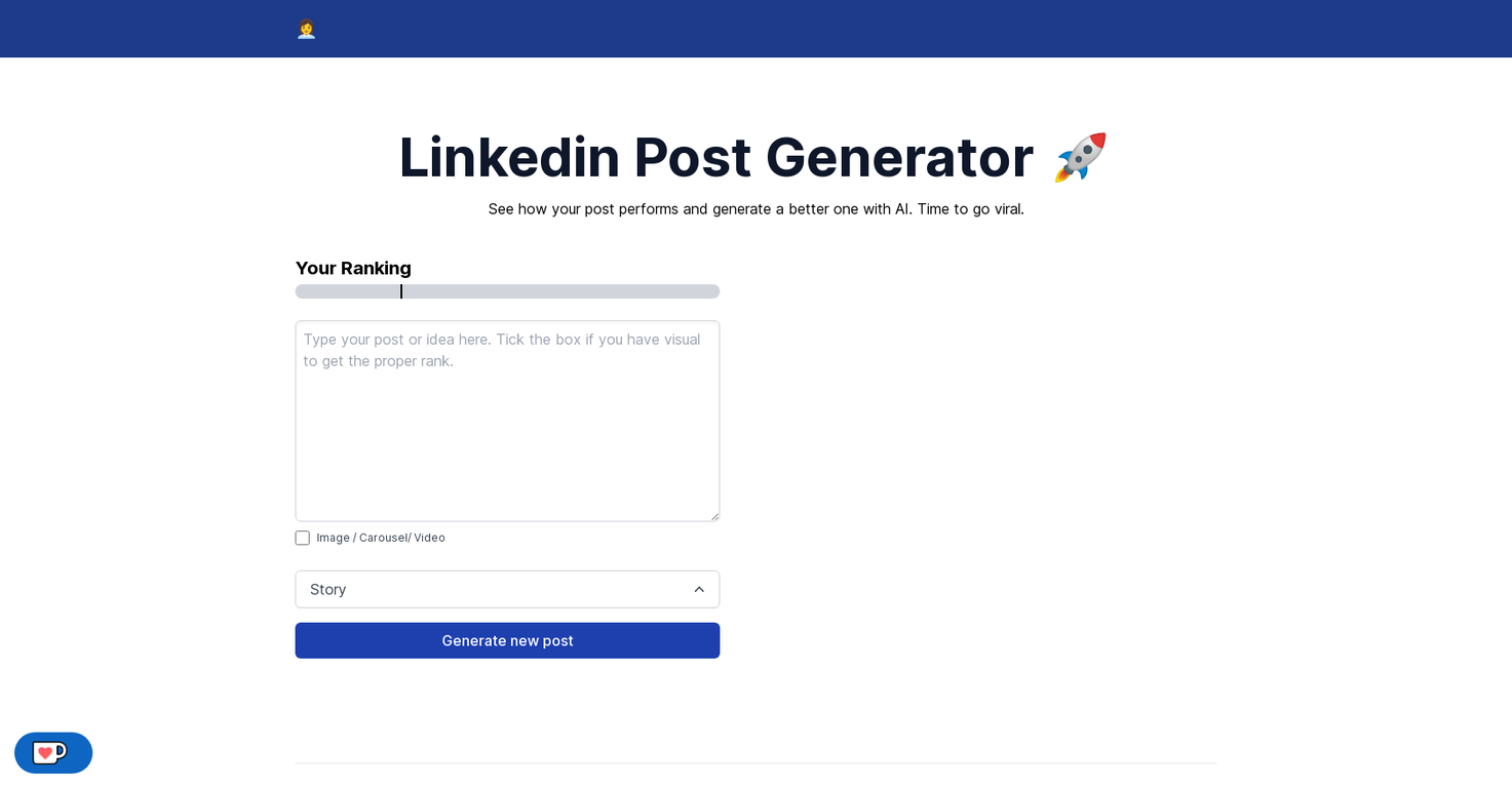 Postgenerator screenshot