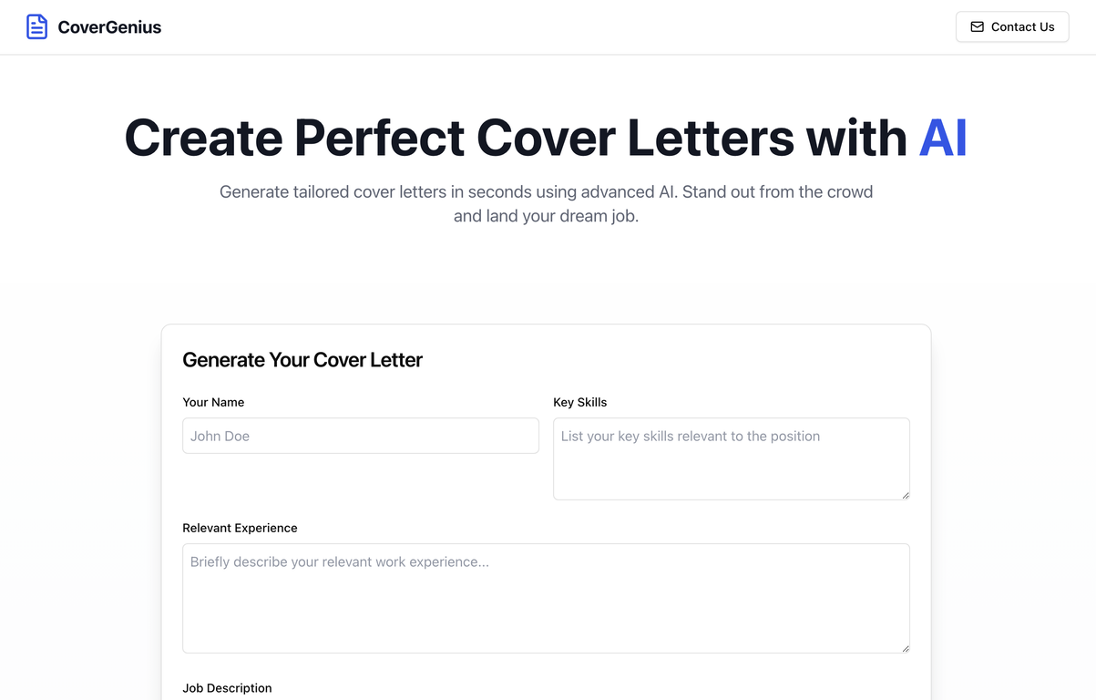 Cover Genius screenshot